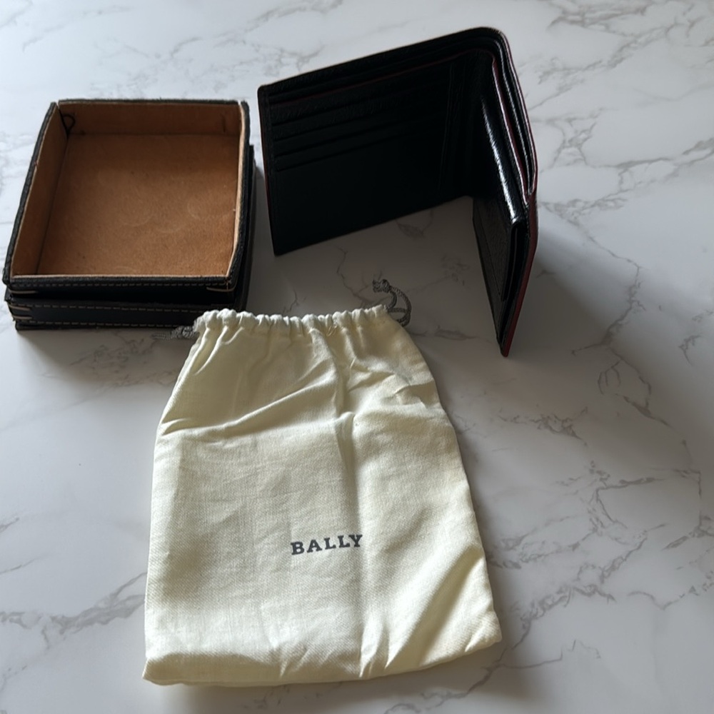 Black Leather Key & Card Holder Accessory